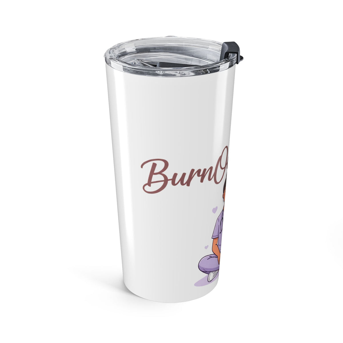 Meditation Nurse 20oz Tumbler — Calm Out Floral Travel Cup