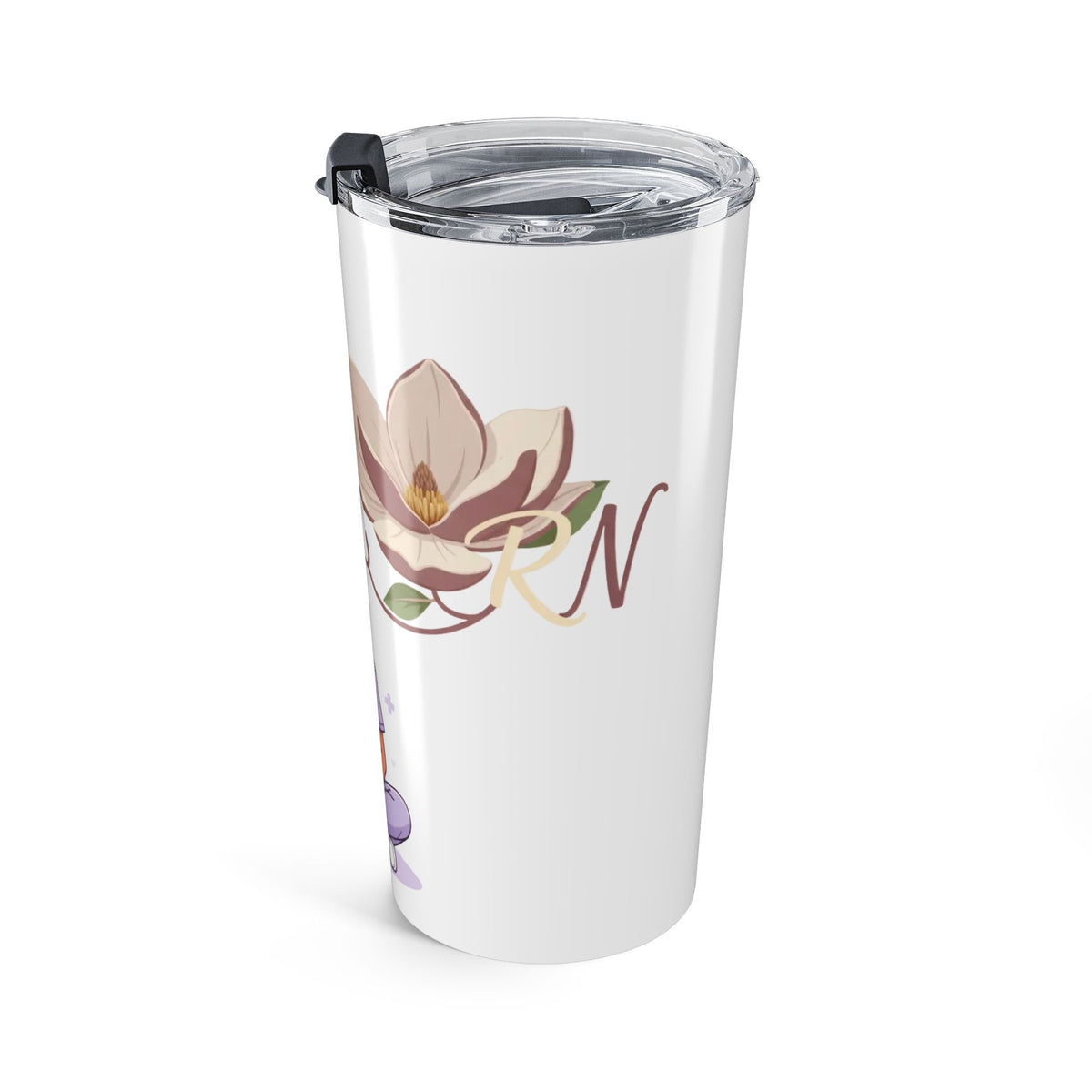 Meditation Nurse 20oz Tumbler — Calm Out Floral Travel Cup
