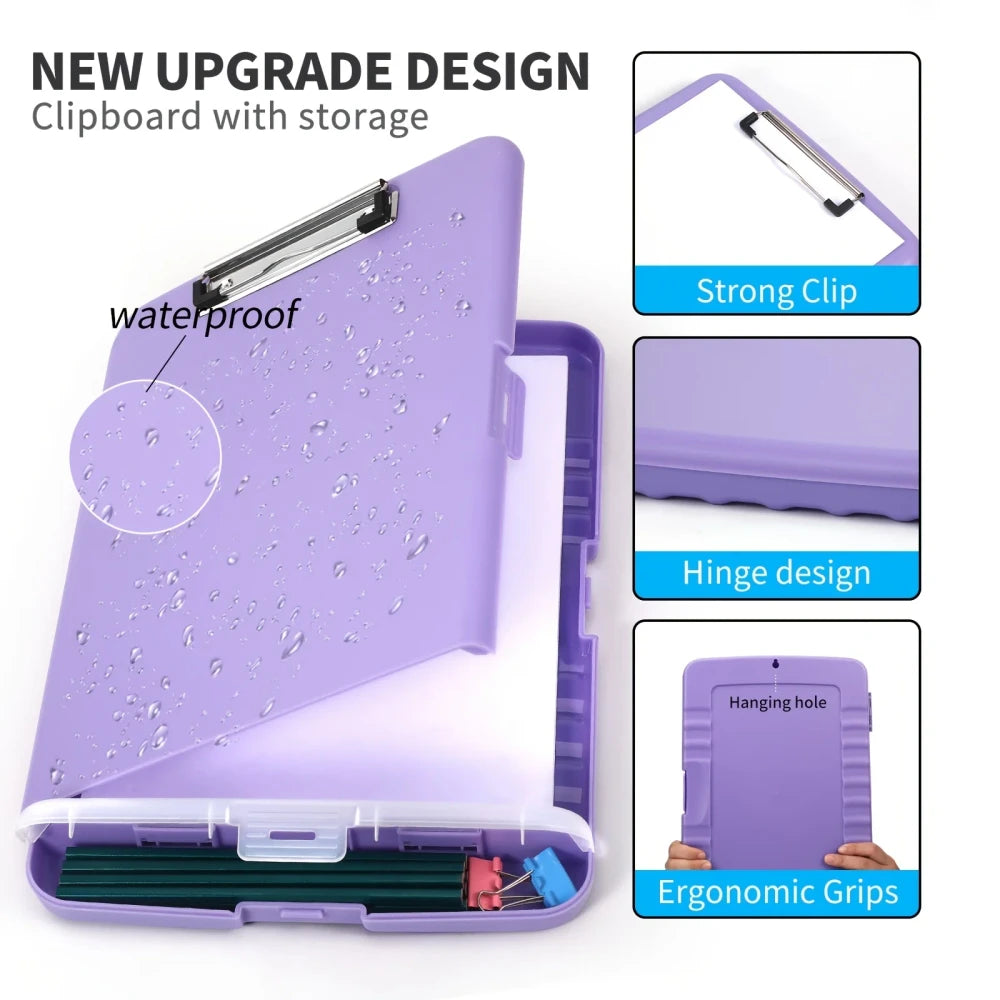 High Capacity Clipboard with Pen Holder