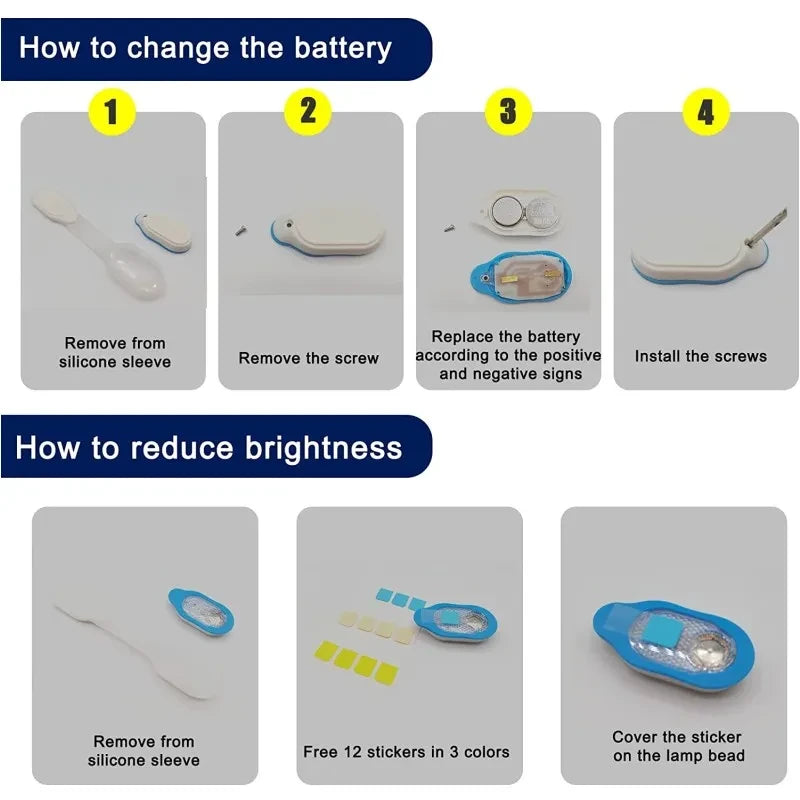 Nurse Clip-On Safety Light