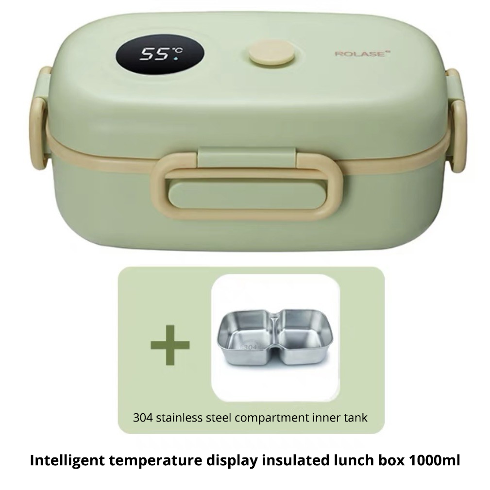 Smart LCD Temperature Display Electric Lunch Box