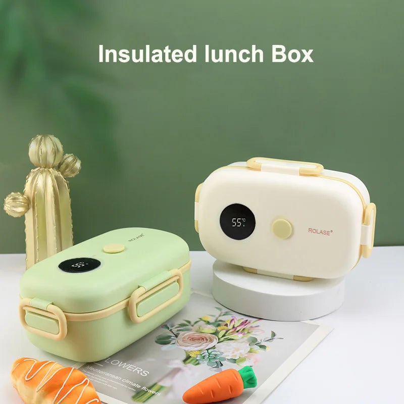Smart LCD Temperature Display Electric Lunch Box