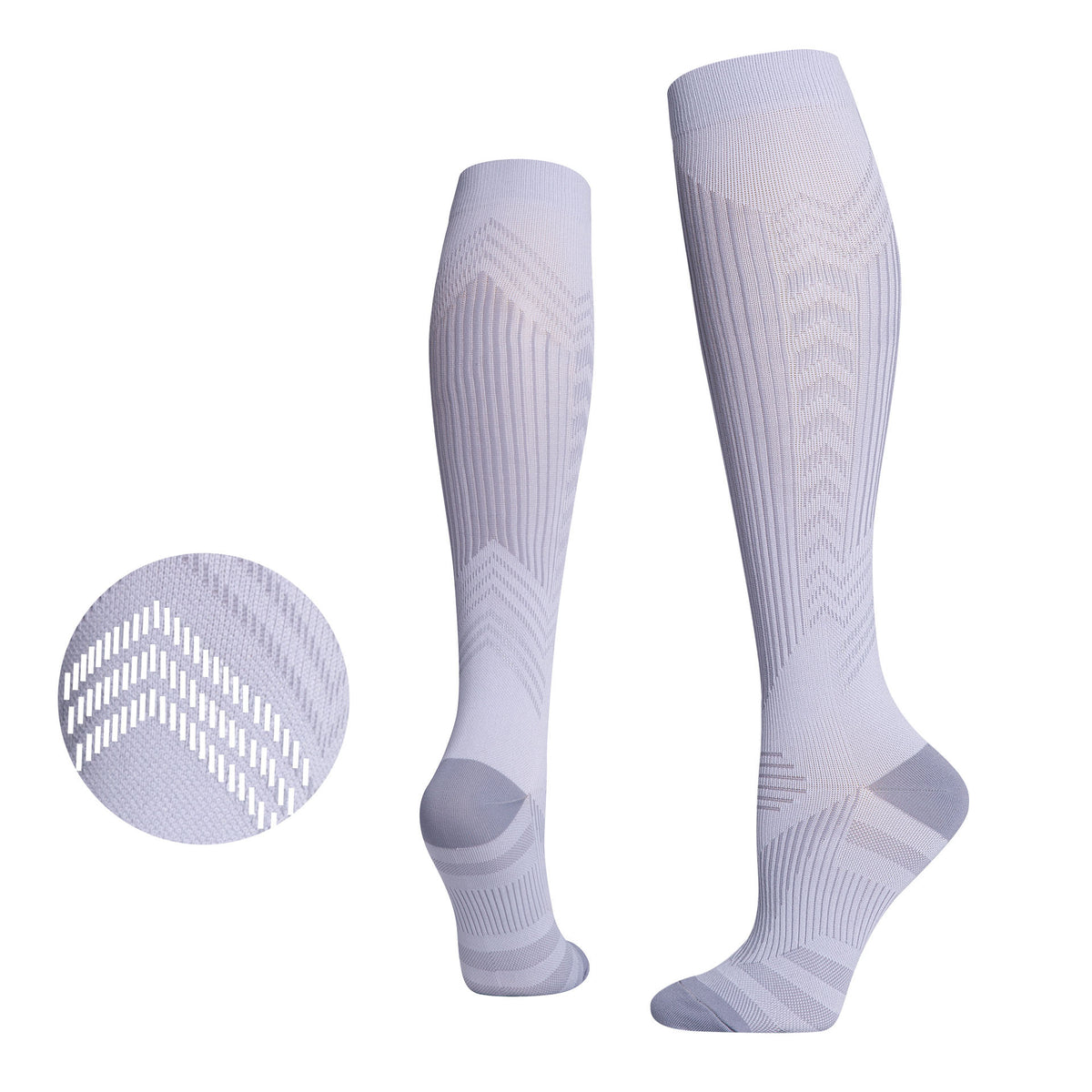 Reflective Night Shift Compression Socks