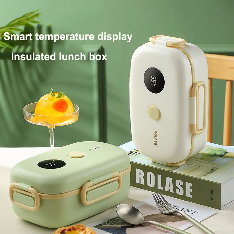 Smart LCD Temperature Display Electric Lunch Box