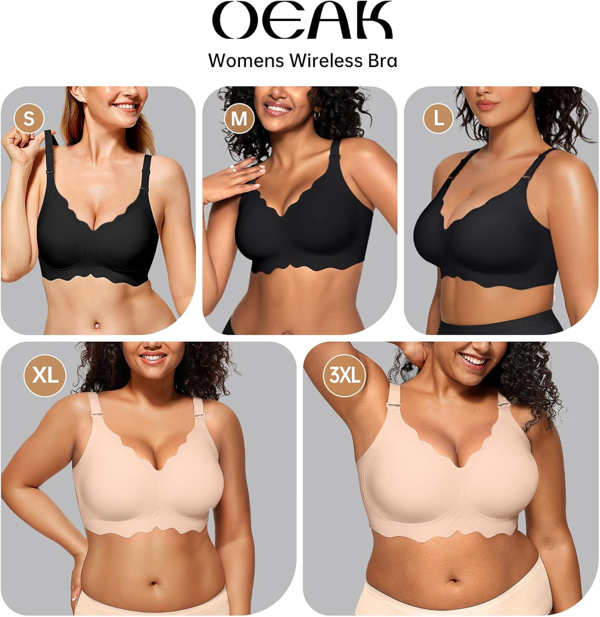 Everyday Comfort Jelly Bra Support