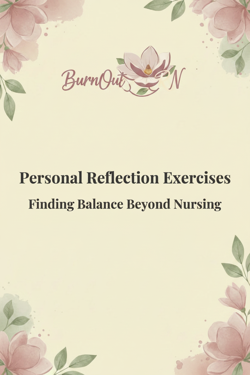 Personal Reflection Exercises Cover